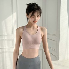 臺灣出貨 運動內衣 瑜伽減震跑步內衣 聚攏防下垂定型顯胸內衣 無鋼圈帶胸墊內搭背心