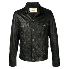 쟈딕앤볼테르 크링클 가죽 재킷