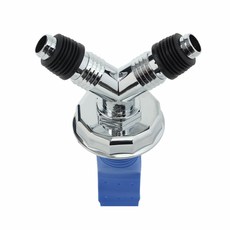 냄새차단 세탁기 배수구 트랩(2구 Y형) 하수구캡, 1개