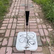 티볼세트 야구배팅연습 휴대용 야구연습대 트레이닝 스포츠 야구게임 공놀이, 타격지지대, 1개