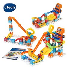 Vtech 智能滾球積木建構軌道組, 1個, 飆速賽道
