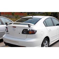 【車王汽車精品百貨】馬自達 馬3 Mazda 3 飛機翼 定風翼 尾翼 壓尾翼 改裝尾翼 導流板 貨到付運費150元