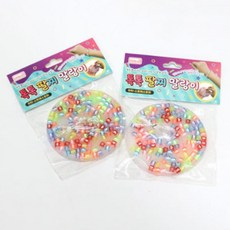 비즈 팔찌 말랑이 랜덤발송, 1개, 남여공용