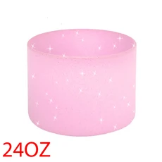 실리콘 컵 베이스 보호 커버 고무 바닥 패드 24oz-32oz 범용 플라스크 절연 슬리브, 08 shanfen-24oz