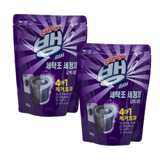 이지오프뱅 강력세정 세탁조세정제, 2개, 500g