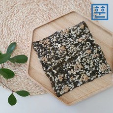 훈훈수산 찹쌀 김부각 장흥 무산김 단백한 건강 간식 밥반찬 안주, 1개, @찹쌀 김부각 3봉 (21매/255g), 255g
