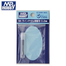 MR.HOBBY 郡氏 GSI GT65 刀柄 附 0.3mm 刀片 鋼彈模型 雕刻刀 刻線刀 刻線加深, GT65A 0.3mm