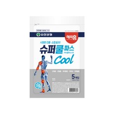 유한양행 [본사직영] 해피홈 슈퍼쿨파스 카타플라스마 5매, 7개