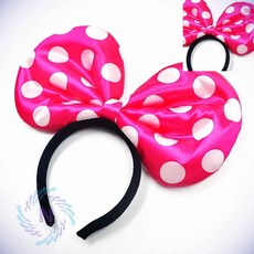 왕도트 파티 머리띠 핑크 대 놀이공원머리띠 이벤트머리띠