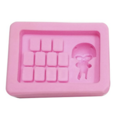 케이지 고양이 번호판 실리콘 수제 몰드 120g, 랜덤발송 3개