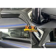 娜娜汽車 豐田 YARIS CROSS 專用 中控儀表飾條 水轉印 卡夢款 四件組, 詳見包裝, 詳見包裝