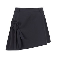 [백화점 정품] 세인트앤드류스 25 SS 여성 사이드 밴딩 스트랩 큐롯 스커트 (821E2PC003BK)