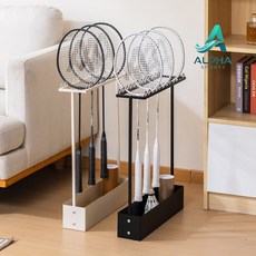 알파 배드민턴스쿼시 라켓진열대 거치대, 1개, 블랙 1개, 블랙
