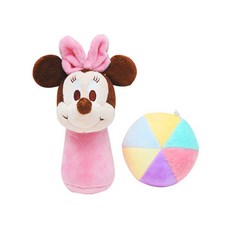 션톅(50 SALE) 디즈니베이비 미니딸랑이 인형볼 2종세트 신생아장난감 출산선물 아기완구^^*, 션턕욥션!!, 1개