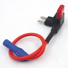 자동차 미니 퓨즈 듀얼 홀더 단자 차량 휴즈, 1개