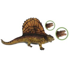 돛 달린 범룡 원시 파충류 미니 완구 키덜트장난감, 1개