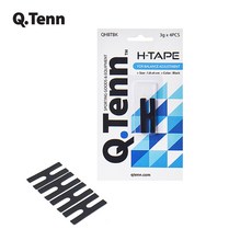 큐텐 납테이프 발란스테이프 라켓밸런스 4개입 블랙, 1개