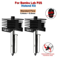 밤부랩 P2S 스탠다드하이 플로우 0.20.4 고속 출력 핫엔드 퀵 스왑 키트, 07 StandardFlow 0.4 0.6