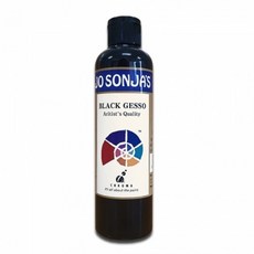 조소냐 조선자 블랙 젯소 Gesso Black, 1개, 250ml