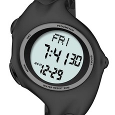 BENLYDESIGN Y2k手錶 X5000型 霧面黑色款 電子螢幕顯示 不鏽鋼錶帶 電子錶