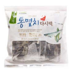 풀무원 자연의감칠맛 통멸치 다시팩 180g 멸치 국물팩