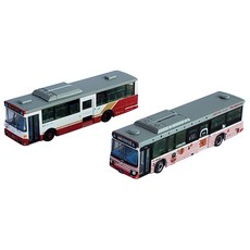 321699 버스 컬렉션 콜렉션 히로시마 버스 창립 70주년 기념 2대 세트, 1개