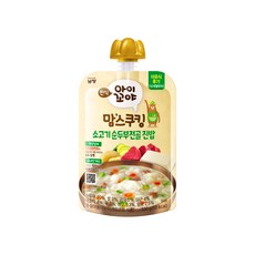 맘스쿠킹 12개월부터, 100g, 1개, 소고기 된장전골 진밥
