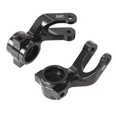 KYX 레이싱 알루미늄 프론트 스티어링 너클 세트 업그레이드 부품 액세서리 1/10 RC 자동차 ARRMA Fury Mega 122076, KYX 레이싱 알루미늄 프론트 스티어링 너클 세트 업그