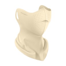 프라데라 자외선차단 스포츠 골프 런닝 사이클 유브이오프마스크, 1개, 베이지