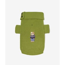 예일 YALE 노르딕 댄 코지 도기 니트_올리브 YEF5PW402AOL 903011