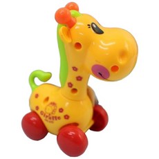 發條長頸鹿 搖頭可愛Q版長頸鹿玩具 真環保, 一個入