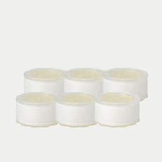 [1년 세트]디밤비 세면대용 비타필터 리필(2개입x3개) 염소/불문물 제거, 세면대 비타필터 리필6P, 상세설명 참조