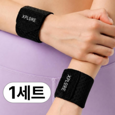 모덴자 슬림 메쉬 손목보호대 여성 산후 임산부, 2개, 블랙