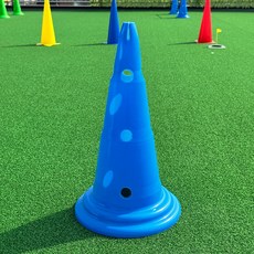 멀티칼라콘 블루 50cm 체육 대회 주차콘 라바콘 용품 게임, 단품