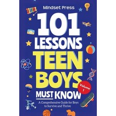 (英文圖書)101 Lessons Teen Boys Must Know: A Comprehensive Guide for Boys to Survive and T... 平裝版, Must Mindset, 英文