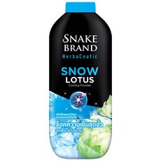 Snake Brand蛇牌草本爽身粉-雪蓮花香 清涼乾爽 泰國必買, 250g, 1個