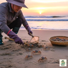 신선함에반하는아싸국내산칠게, 1박스, 1kg