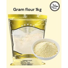 PREMIUM Gram Flour (Besan) 1kg 프리미엄 병아리콩 가루, 1개