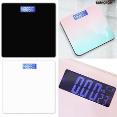 비스토어 스마트 체중계 6668 디지털 바디 몸무게 전자 저울 측정기, 블랙, 블랙