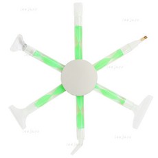 本島出貨 鑽石畵多頭點鑽筆 新款外貿多功能金屬閤金筆頭DIY鋁閤金點鑽工具, 1個