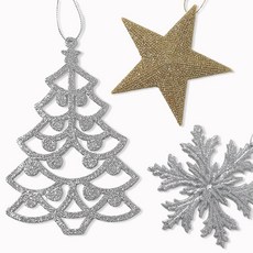 리빙휴 6p 트리눈꽃오너먼트 트리눈꽃오너먼트 got+95694IU