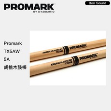 【Promark】原廠公司貨 美國製 鼓棒 TX5AW TX7AW 胡桃木鼓棒 5A 7A 爵士鼓棒, 1個, TX5AW (5A)