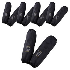 저스트픽 작업용 방수 팔토시 5세트, 블랙