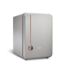 Haenim 智能美型消毒機-消毒烘乾機-奶瓶消毒鍋 4PLUS LED三色-電壓110V機體保固, 灰玫瑰金