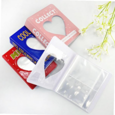 2단 포카홀더 콜렉트북 콜북 포카 포토카드 바인더, 레드