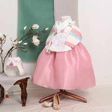 은설 색동 아이당의 여아한복