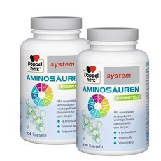 도펠헤르츠 에센셜 필수 아미노산 캡슐 Doppelherz Essential Amino Acids, 2개, 120정