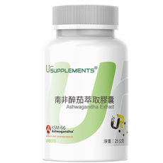UrSUPPLEMENTS 南非醉茄萃取膠囊, 1個, 60顆