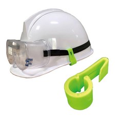 나선 안전모 고글클립 10봉 30EA, 형광, 30개