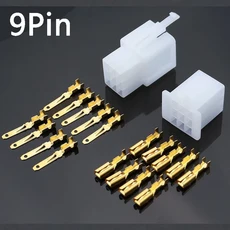 10 대/몫 2.8mm 2/3/4/6/9 핀 자동차 전기 와이어 커넥터 남성 여성 케이블 터미널 플매트 카펫 러그 키트, 05 9P
